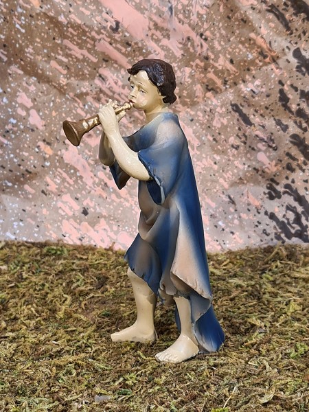 Hirte mit Fanfare für 8cm Figuren Hirte mit Fanfare für 8cm Figuren