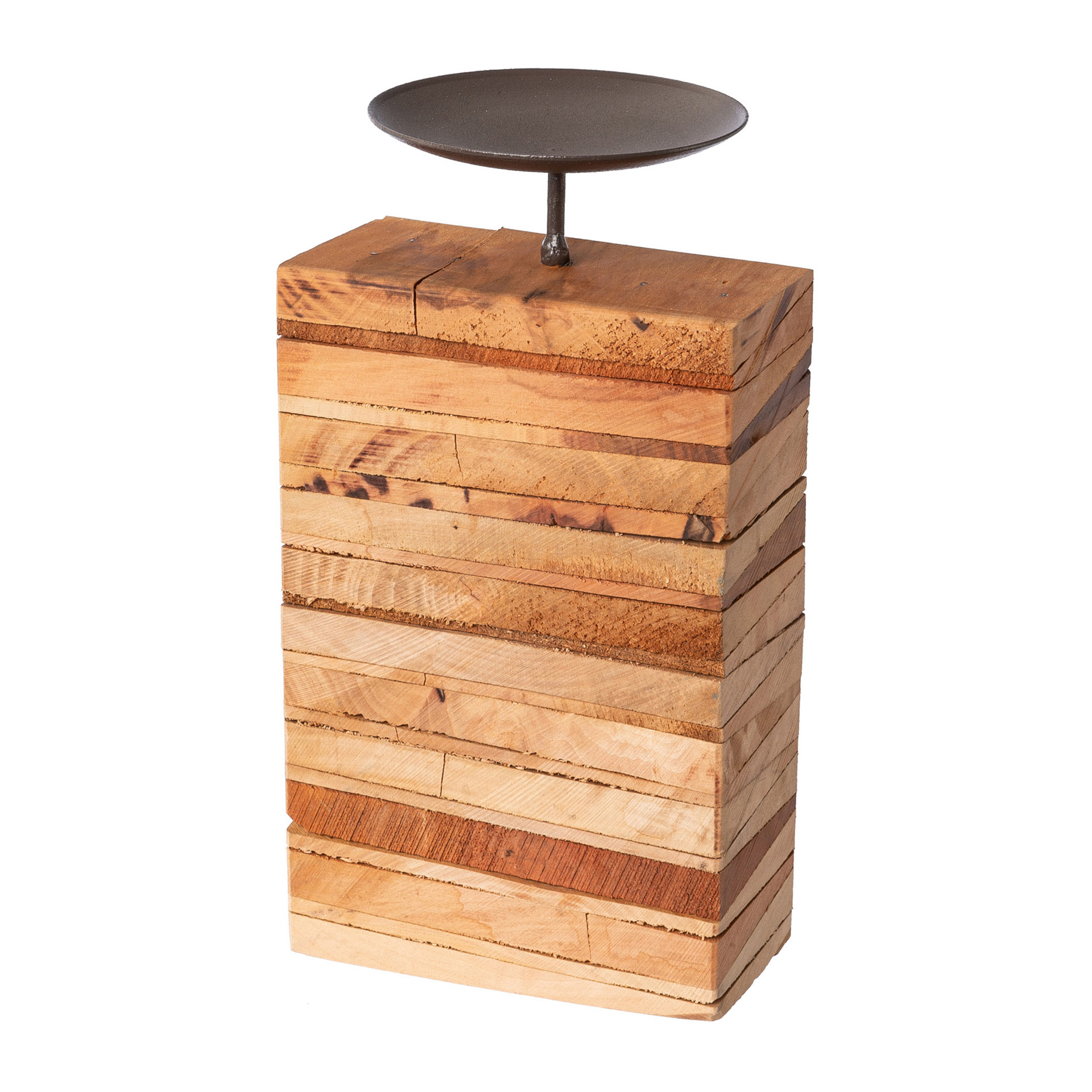 Kerzenhalter Holz Pieces 16,5cm Kerzenhalter Holz Pieces 16,5cm
