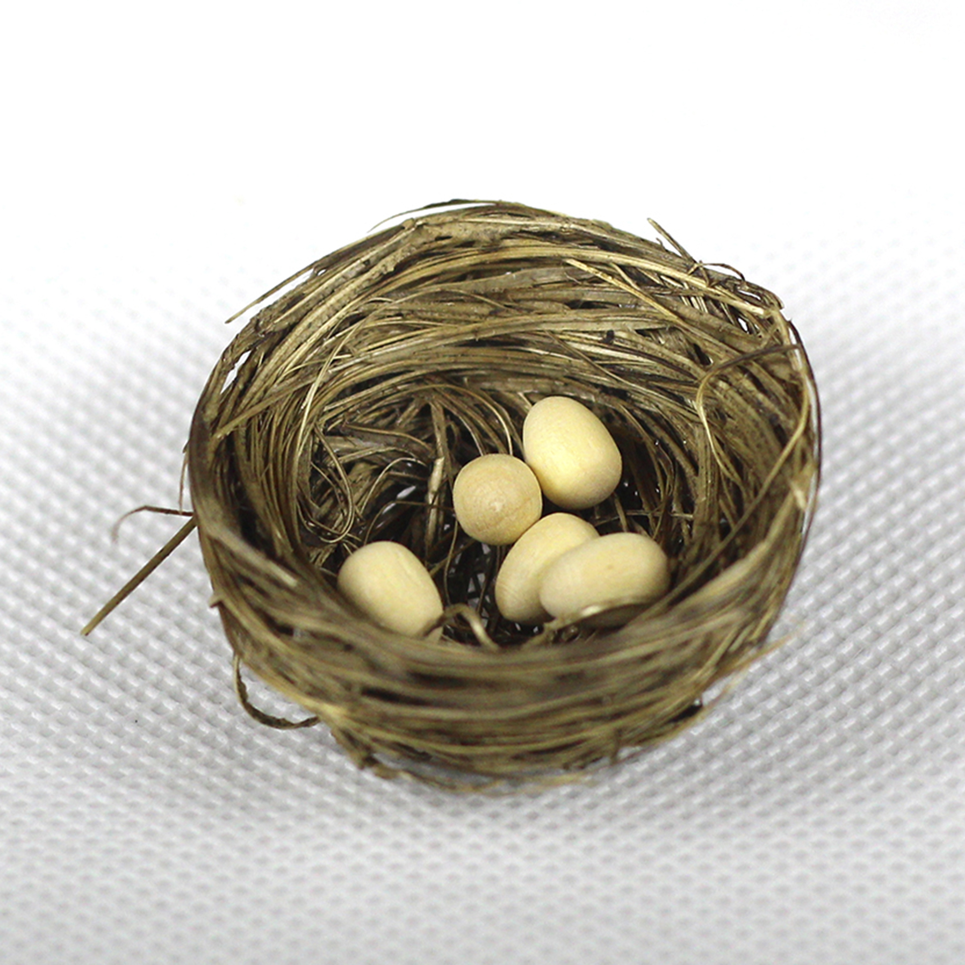 Nest 3cm mit Eiern
