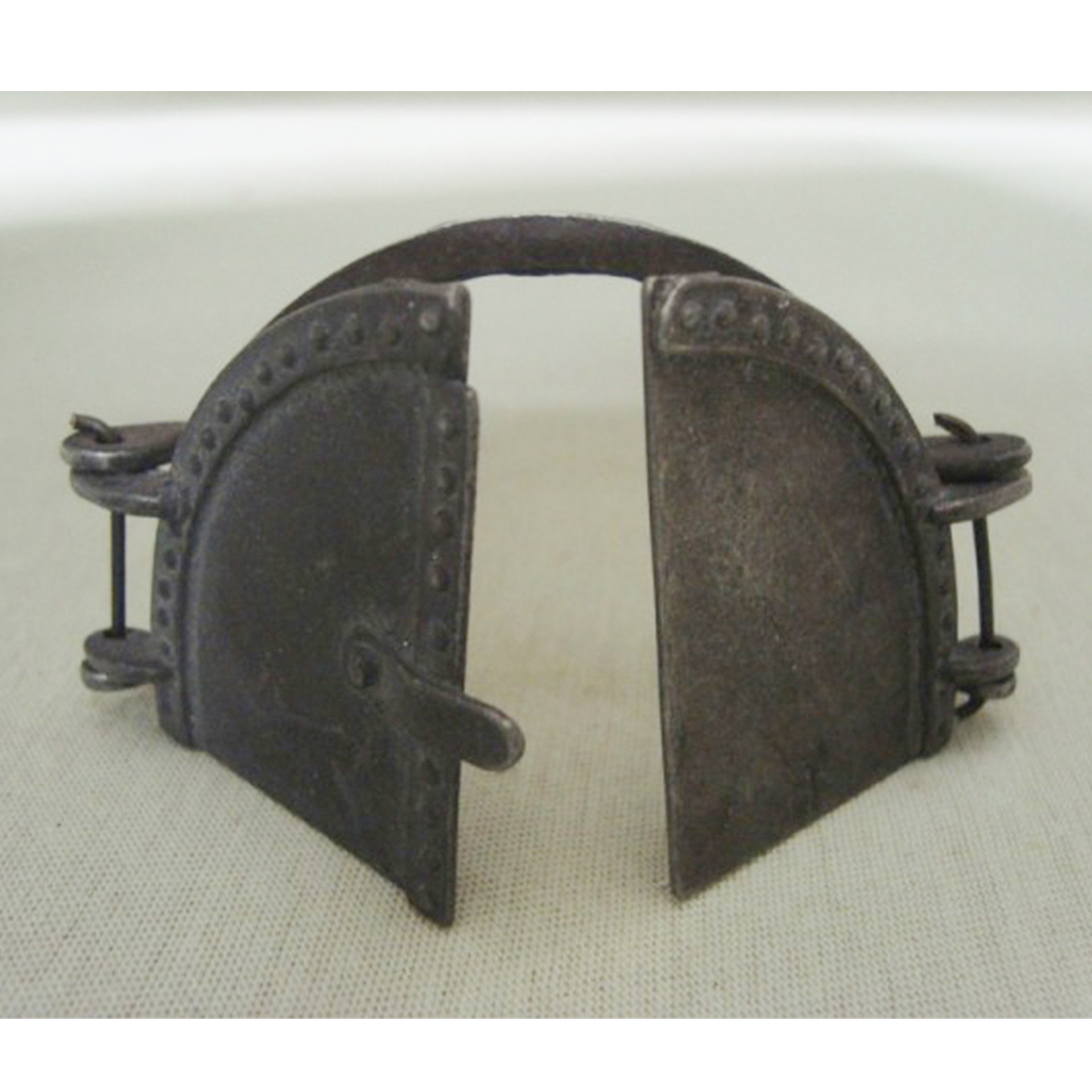 Backhaustür schwarze Backhaustür aus Metall zum öffnen