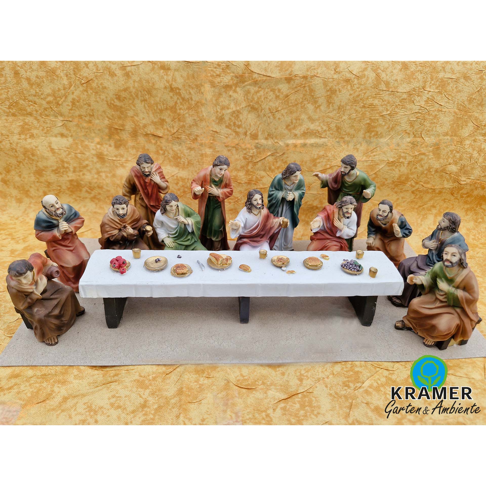 Passionsfiguren Letztes Abendmahl, Figur, Kunst, Porzellan, Person, Frau