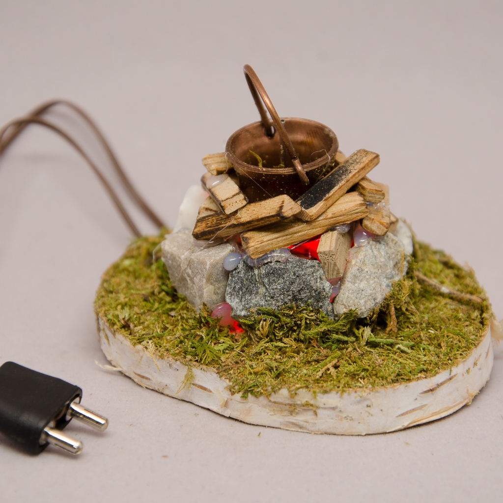 Rauchlagerfeuer rund/klein Rauchlagerfeuer rund/klein