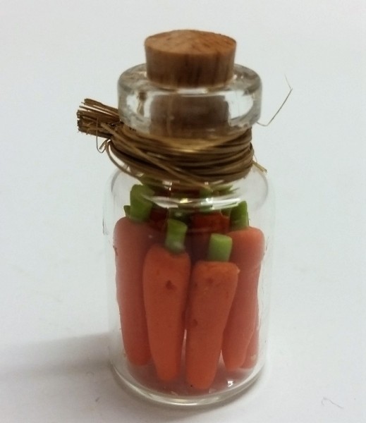 Gemüse-Glas Karotten