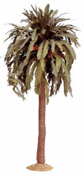 Krippenbotanik Palme 65cm Kunstpflanze zur Gestaltung Ihrer Krippenlandschaft