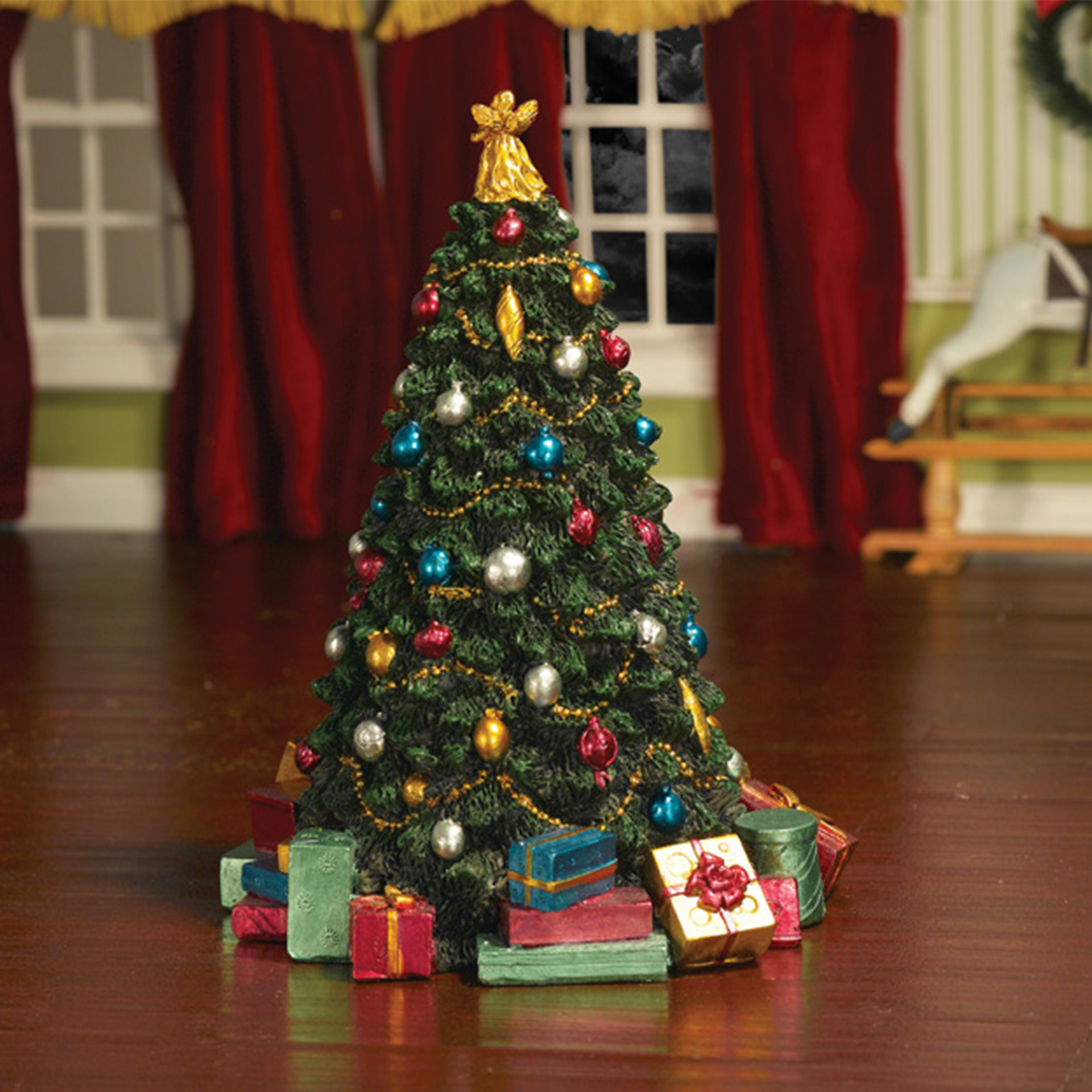 Weihnachtsbaum geschmückt Wichtelzubehör