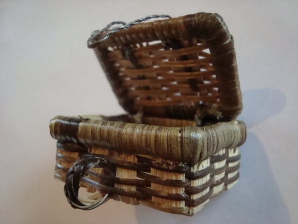 Korbtruhe 5cm Korbtruhe 5cm Krippenzubehör