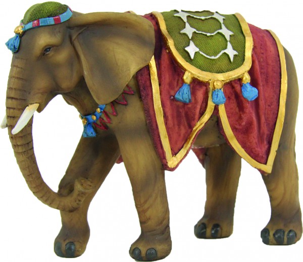 Elefant mit Decke 
