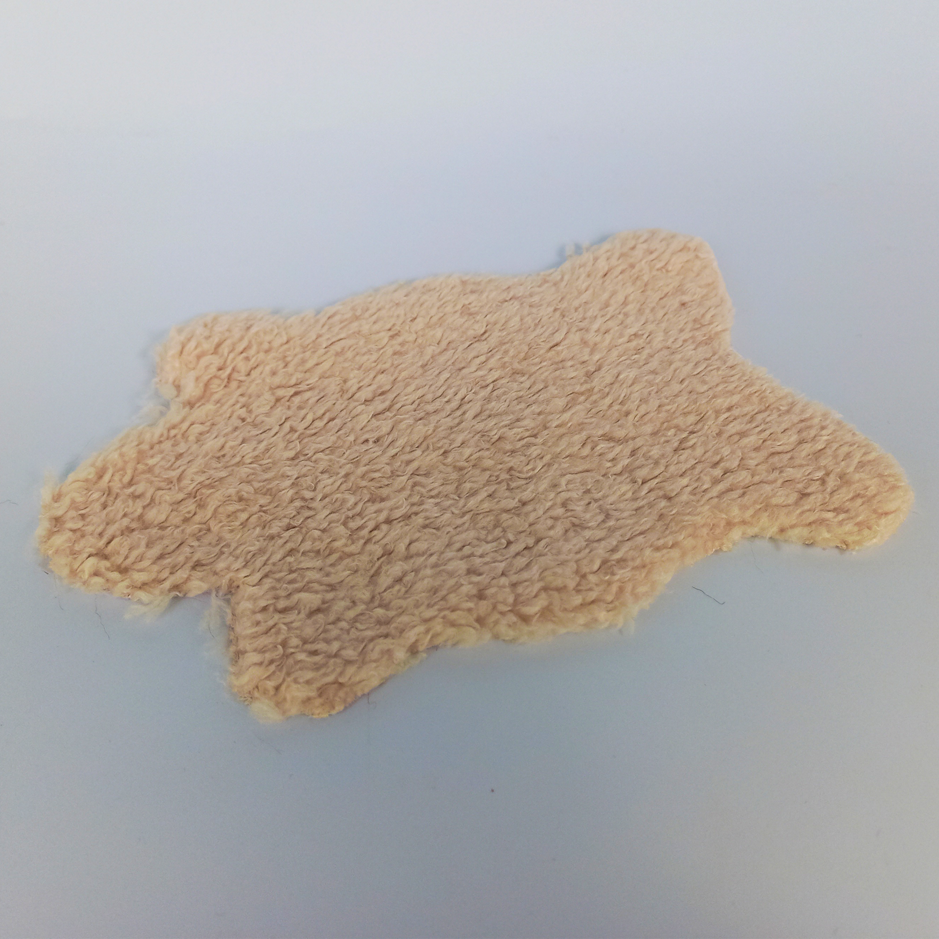 Fell beige Fell Schaffell beige Wichtelzubehör Krippenzubehör
