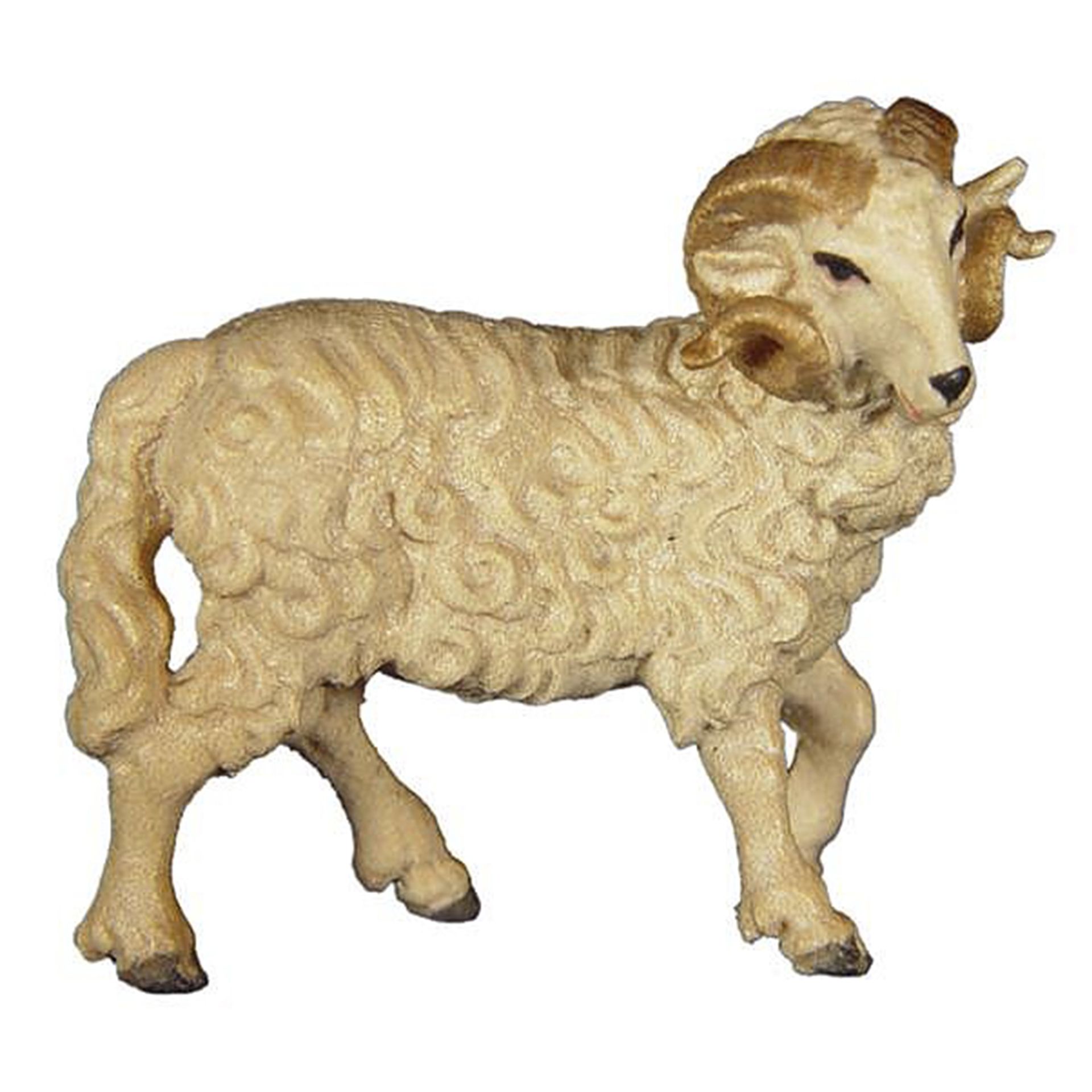 Kleine Krippenfigur Widder – Ca. 4,9 Cm Hoch, Perfekt Für 9-11 Cm Krippen-Figuren
